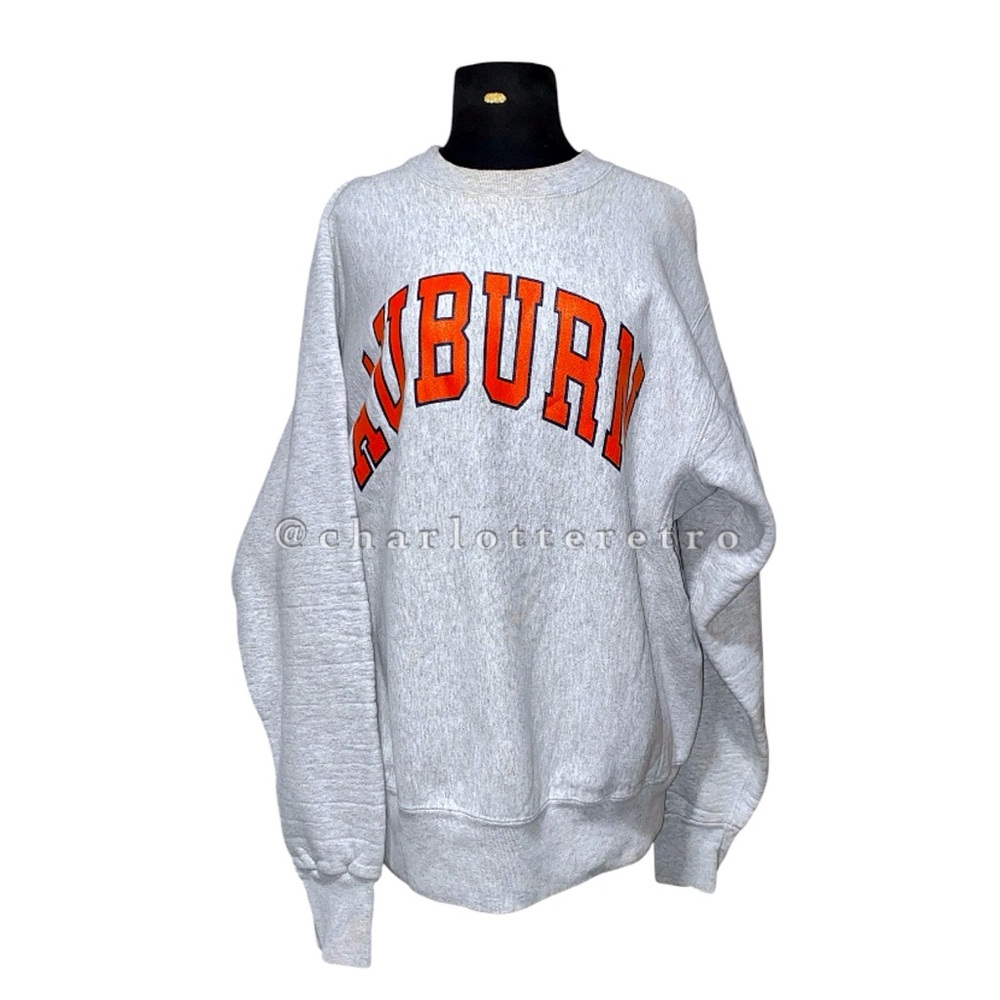 vtg AUBURN Reverse Weave Sweatshirt